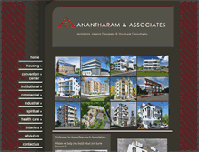 Tablet Screenshot of anantharamassociates.com